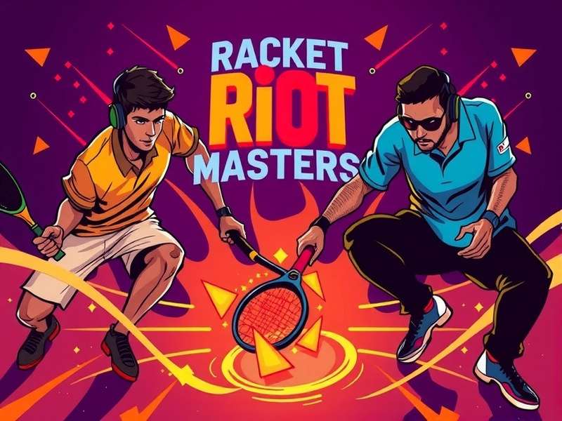 Indian gamers playing Racket Riot Masters